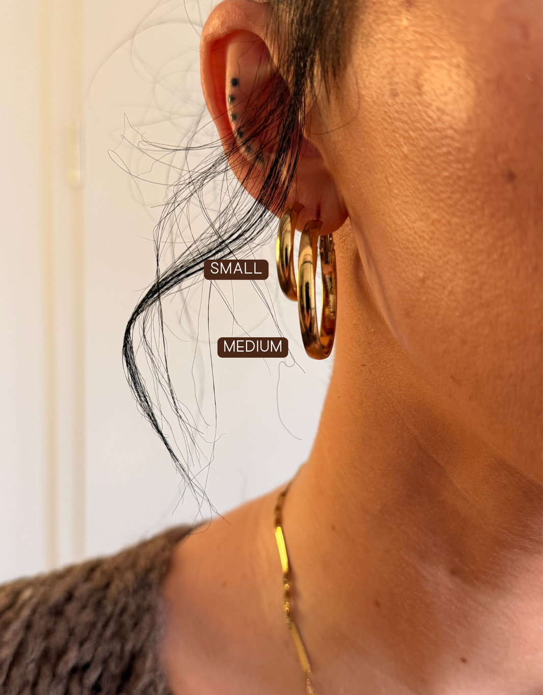 noa | hoops - 3 verschiedene größen