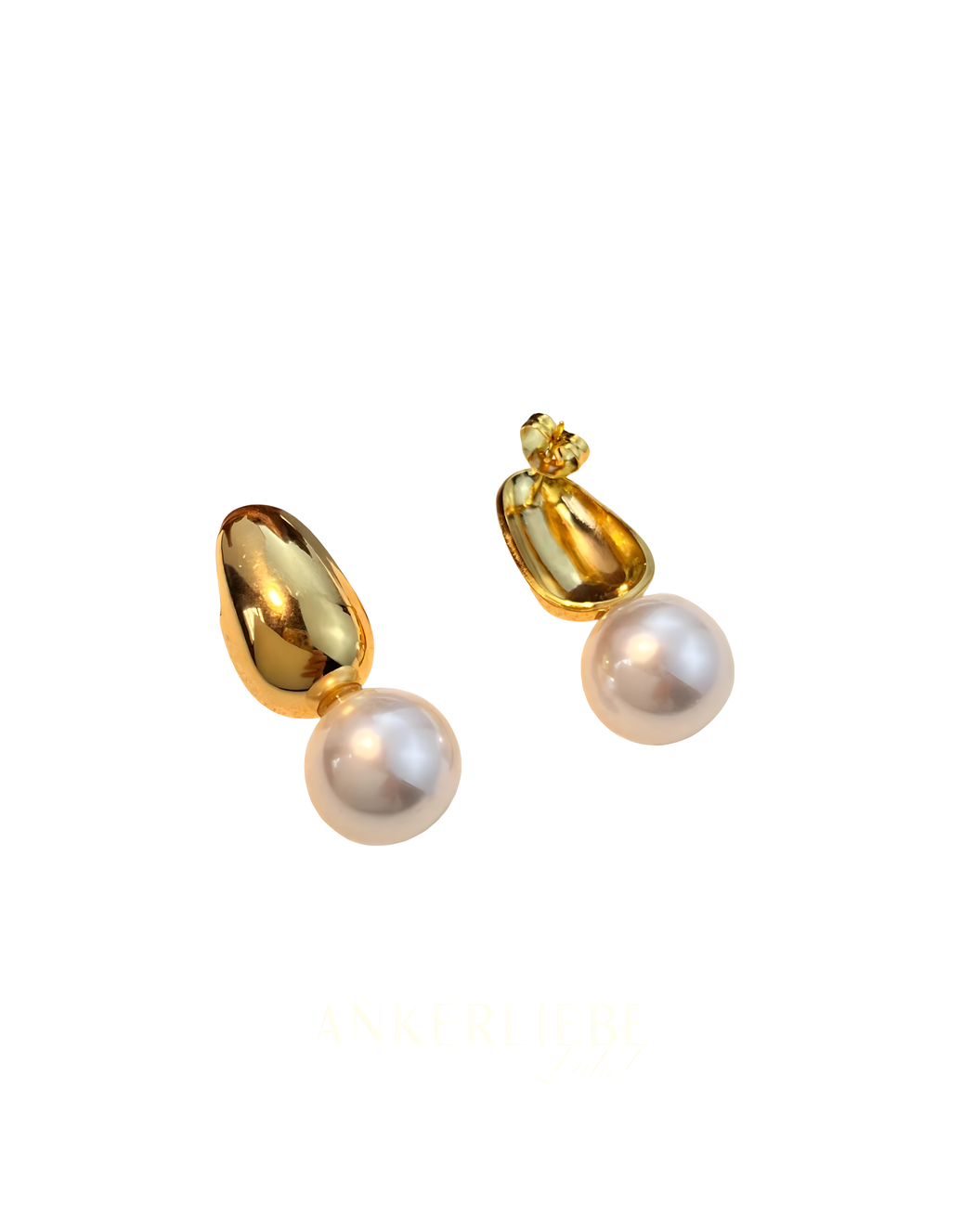 aura pearl drops | ohrstecker