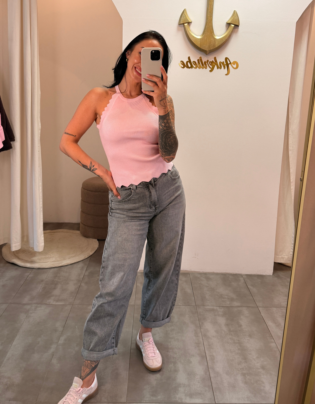 crochet top | rosa