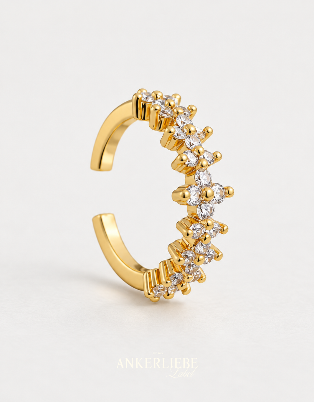 image kleeblatt earcuff | gold