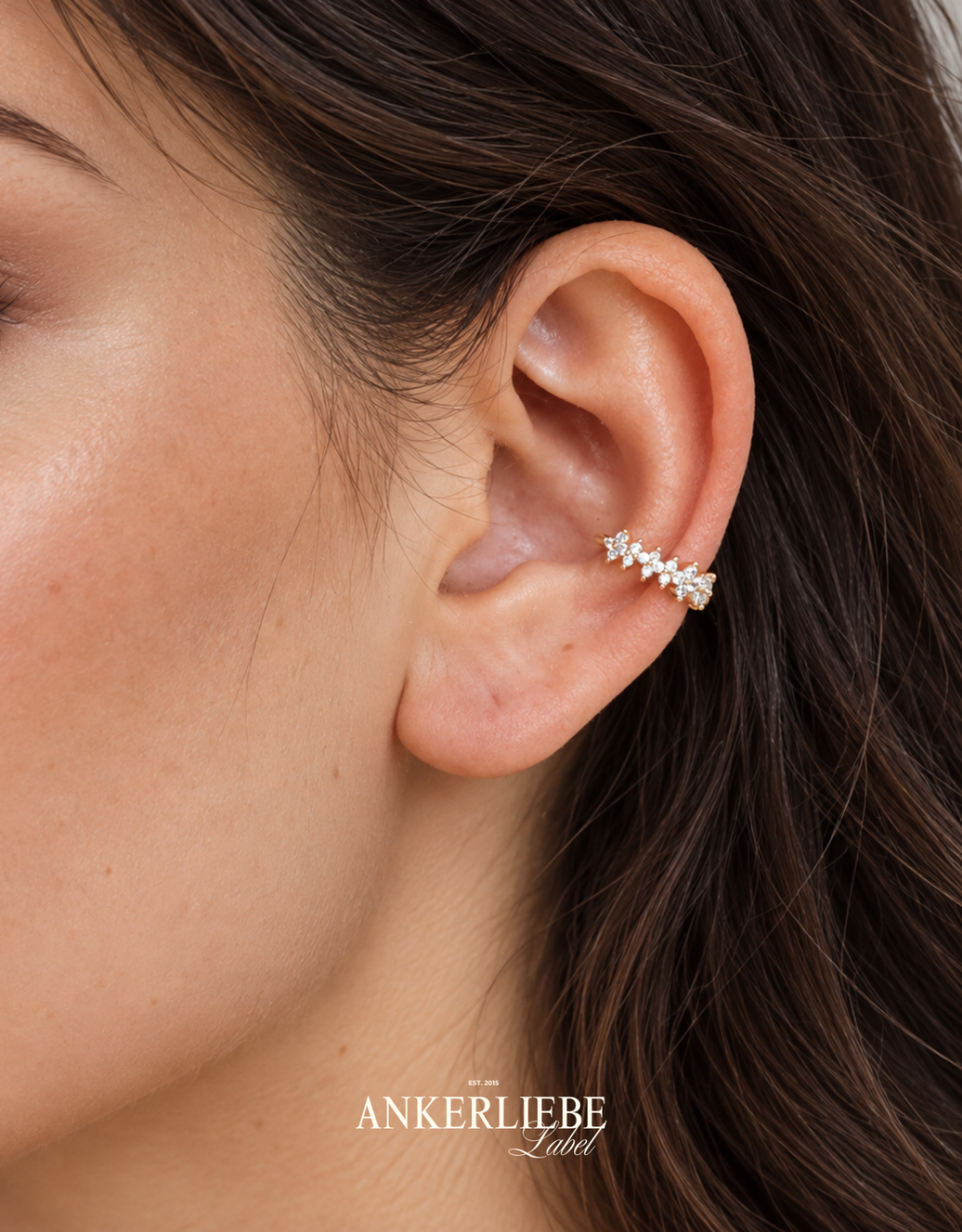 kleeblatt earcuff | gold