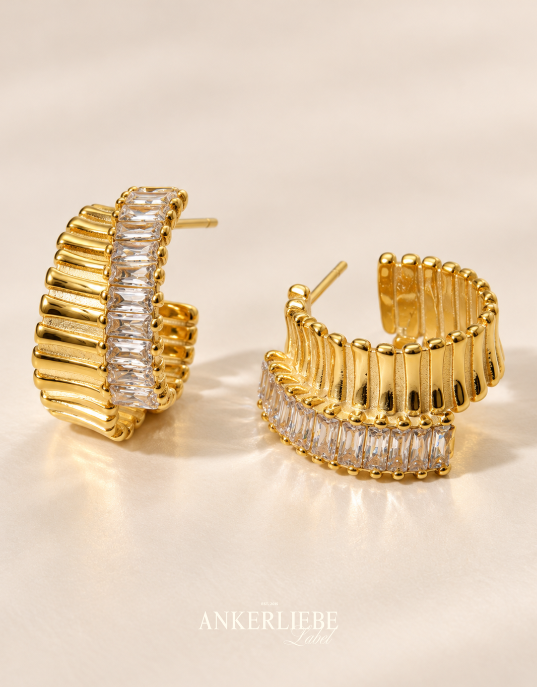 image statement hoops | doppelreihig mit glitzerdetails