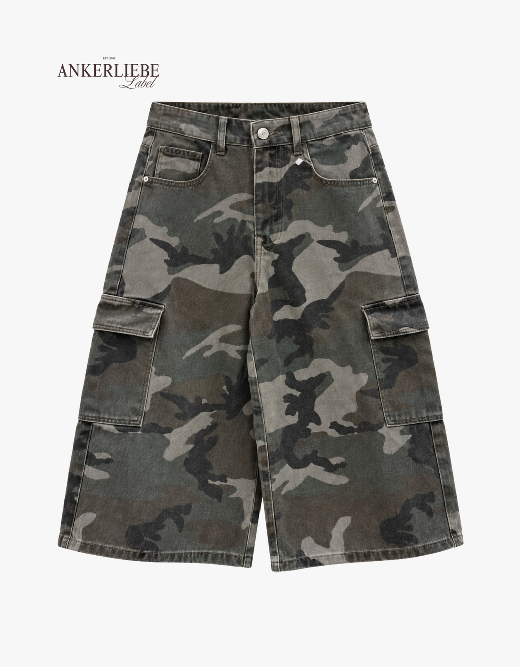 bermuda cargo jean | camouflage