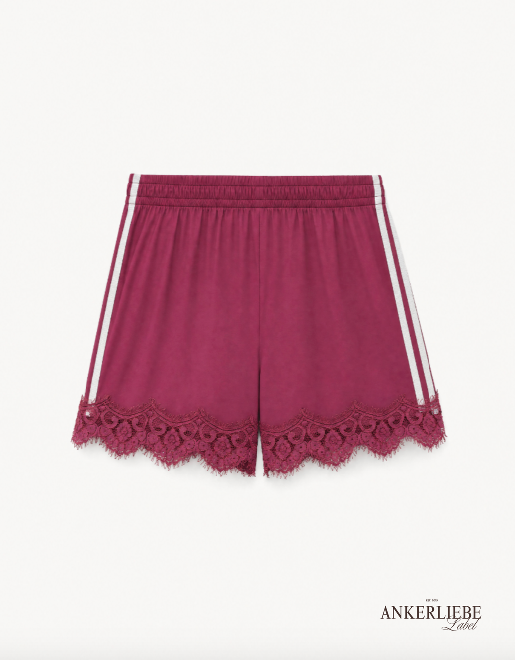 spitzen trackpant | burgund