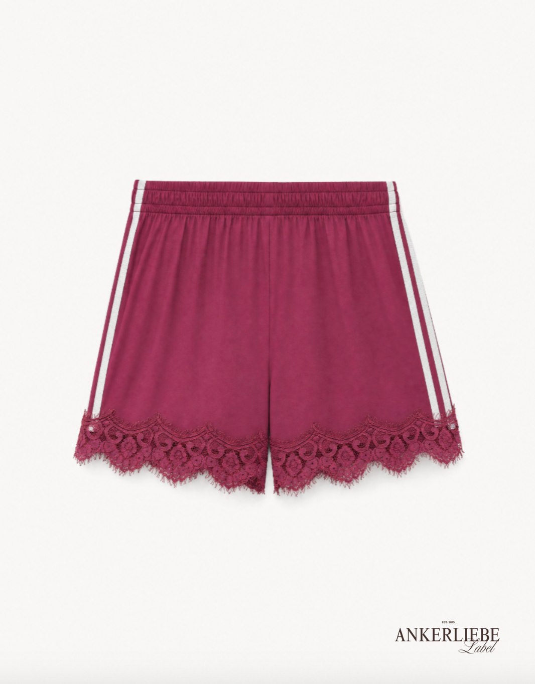 spitzen trackpant | burgund