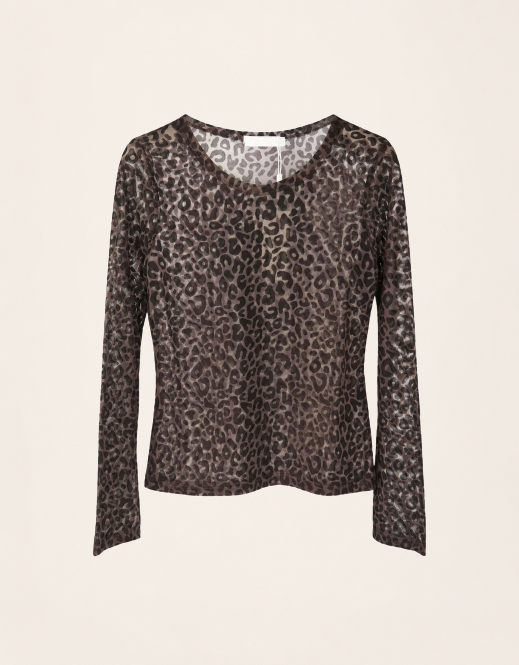 leo mesh longsleeve | schoko