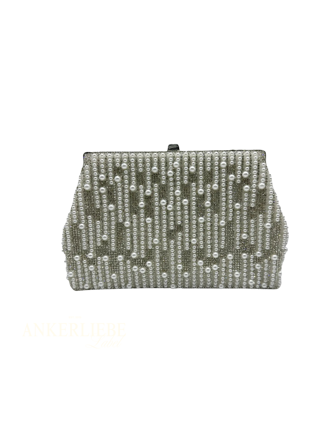 image perlen clutch | gold