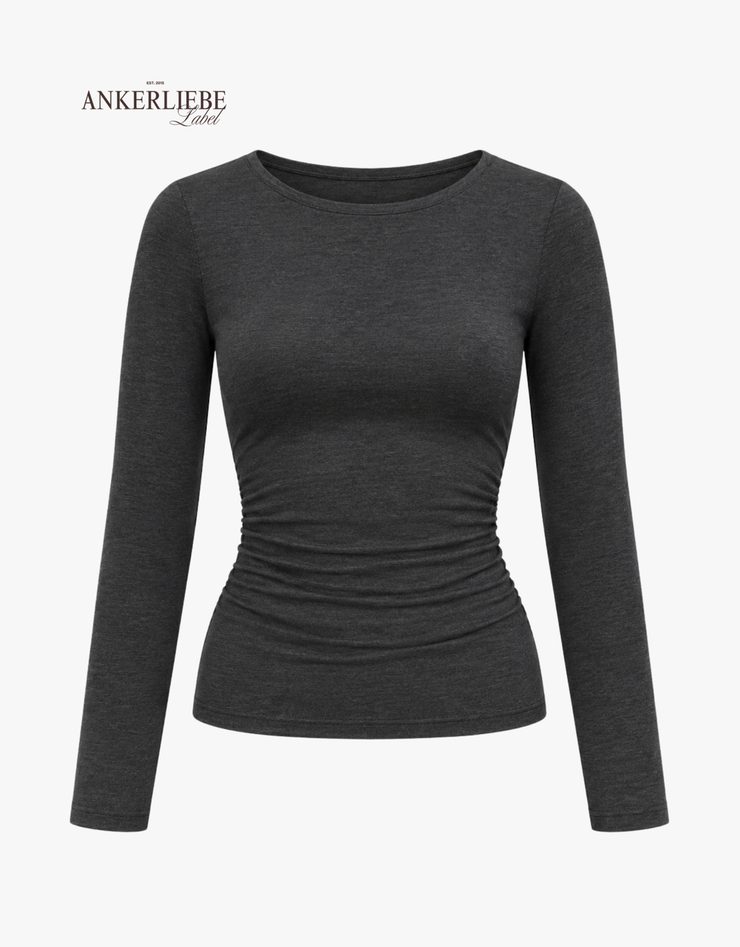 supersoft langarm shirt | anthrazit