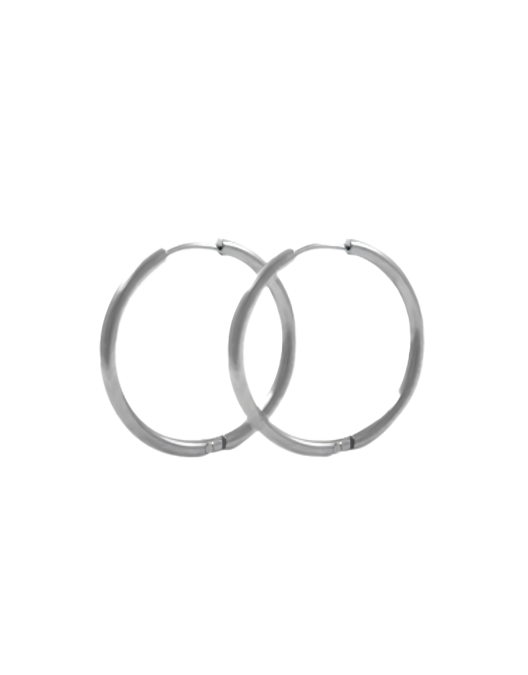slim hoops | silber