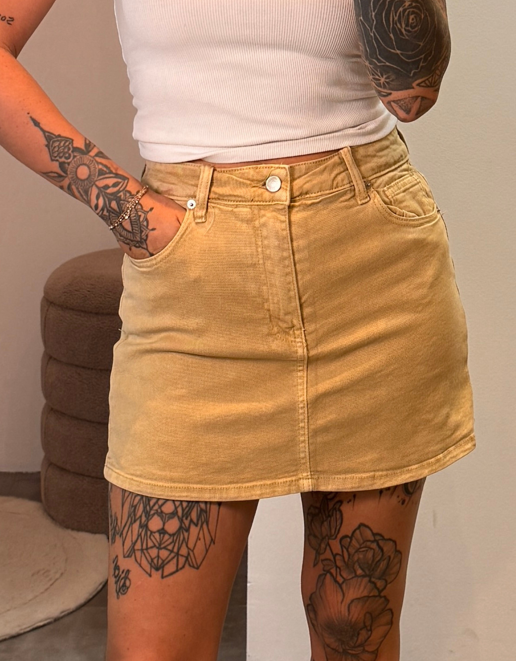 hosenrock soft denim | sand
