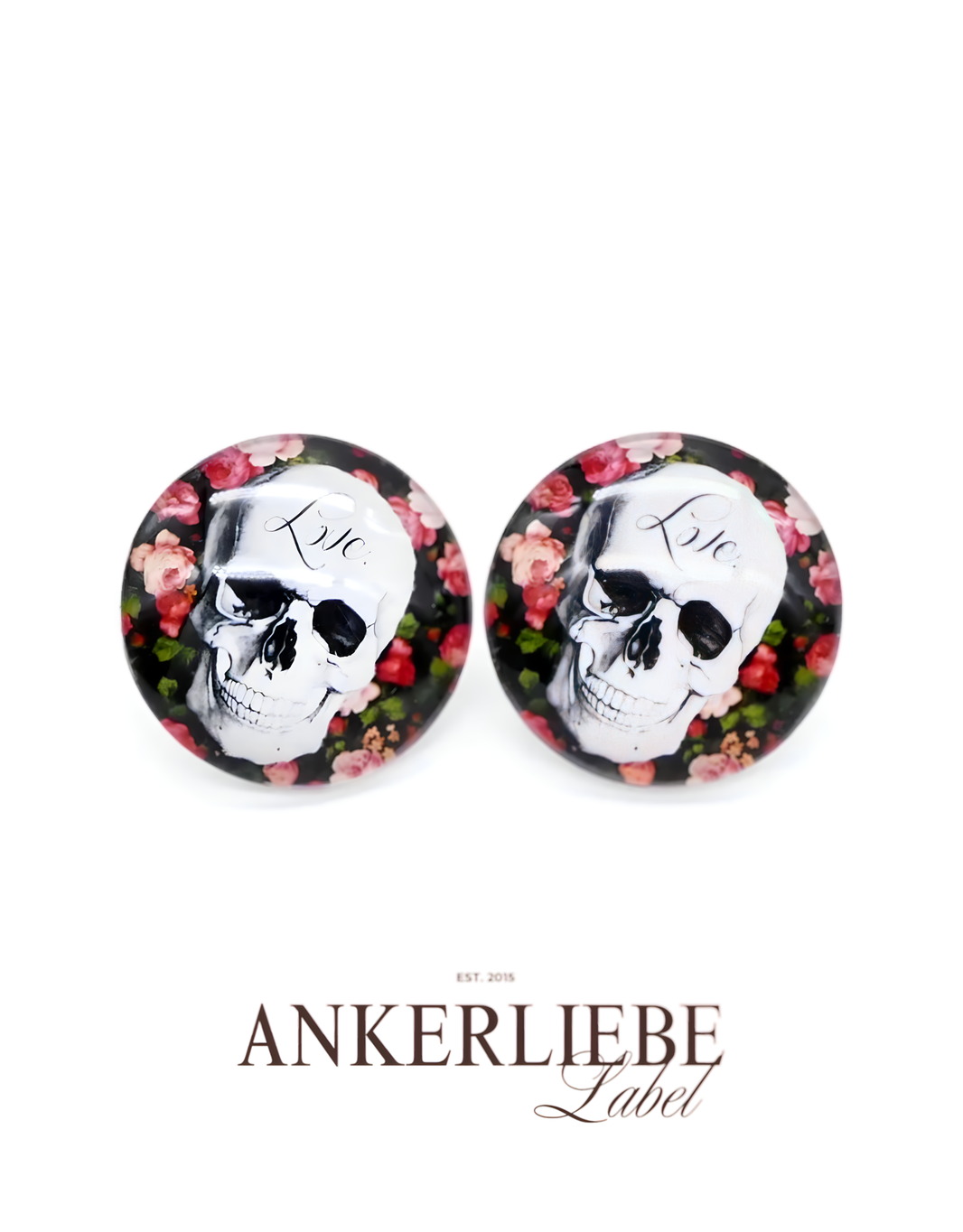 stecker love - skulls - roses