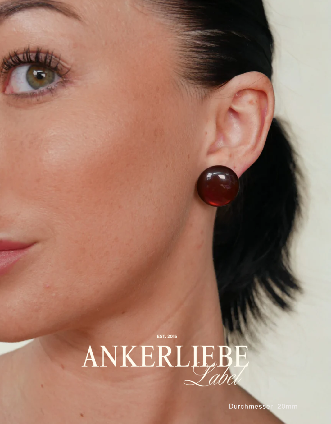 image stecker shiny brown kuppelig