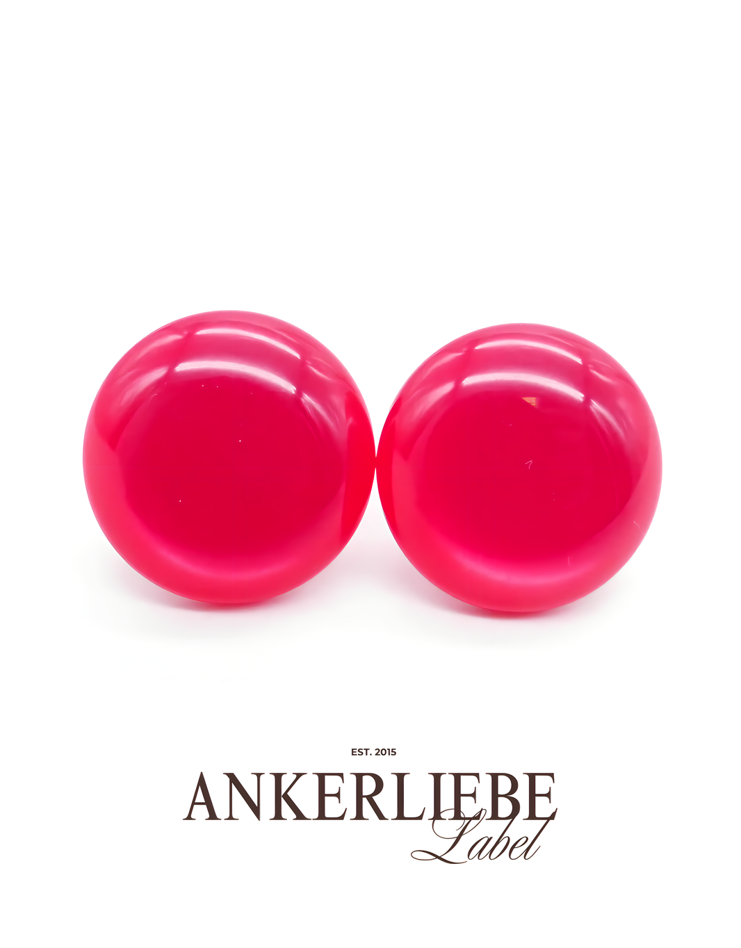 stecker shiny hot pink