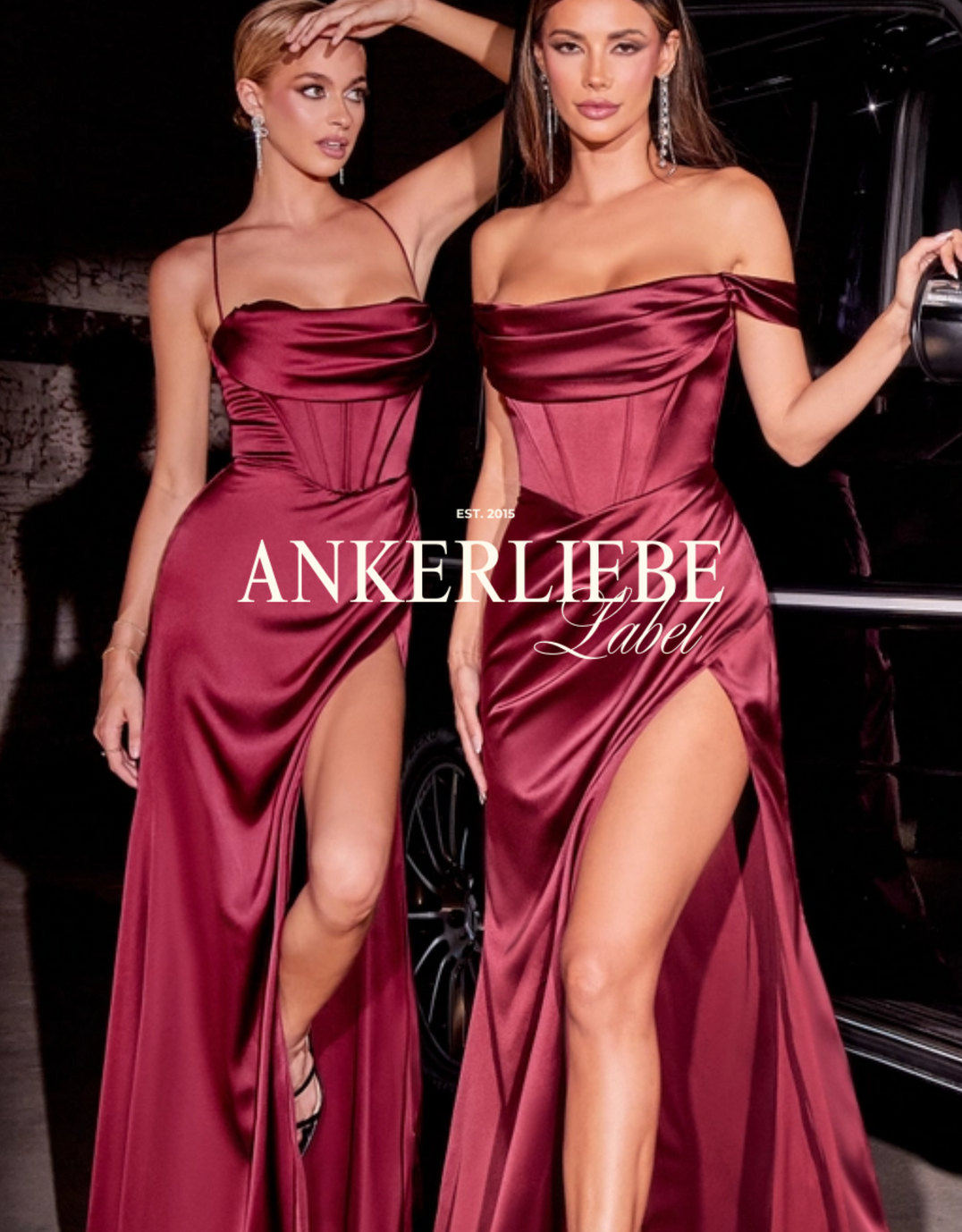 Rosa- & Rottöne kleider