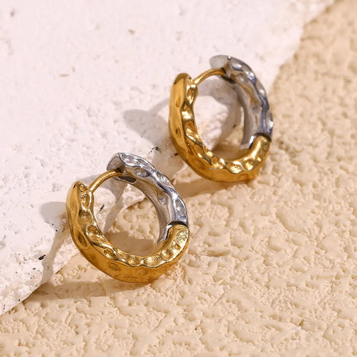 kreolen gold und silber edelstahl