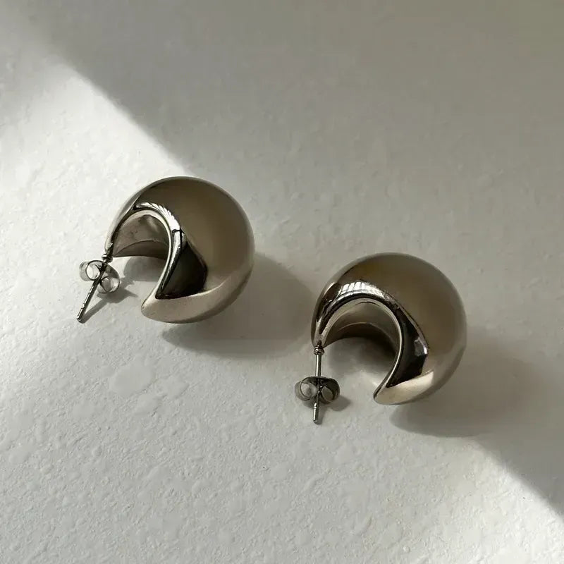 1-Pair-Retro-Solid-Color-Plating-Titanium-Steel-Ear-Studs (2)