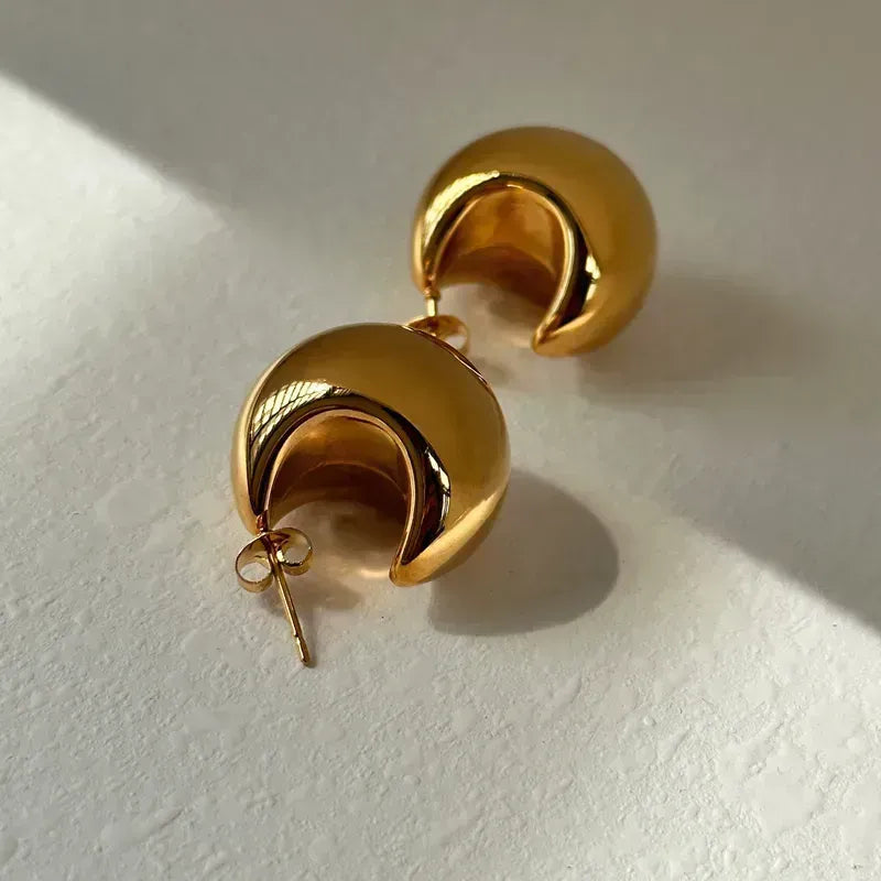 1-Pair-Retro-Solid-Color-Plating-Titanium-Steel-Ear-Studs (3)