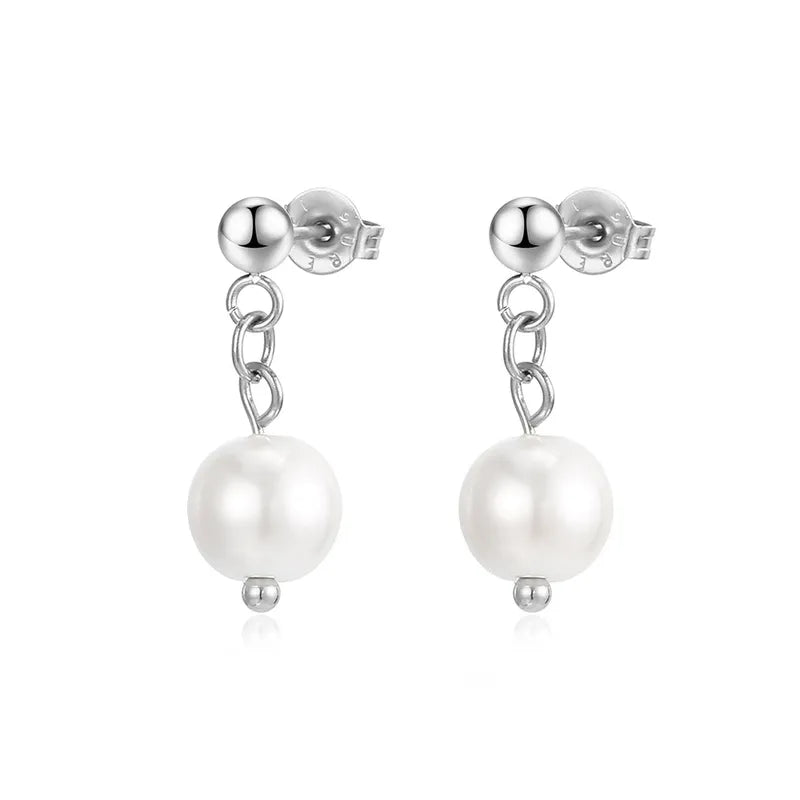1-Pair-Vintage-Style-Printing-Plating-Stainless-Steel-Drop-Earrings