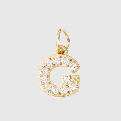 glitter buchstaben charm mini