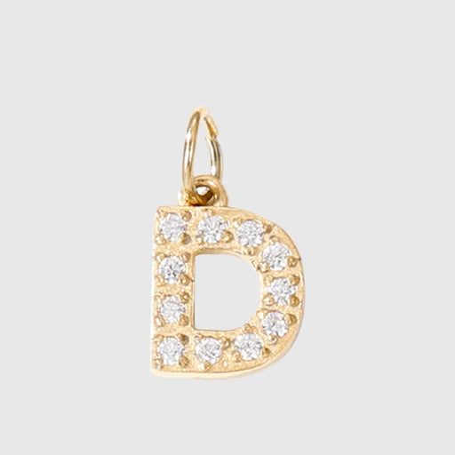 glitter buchstaben charm mini