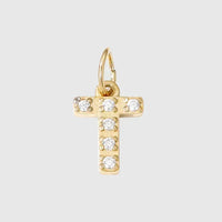 glitter buchstaben charm mini