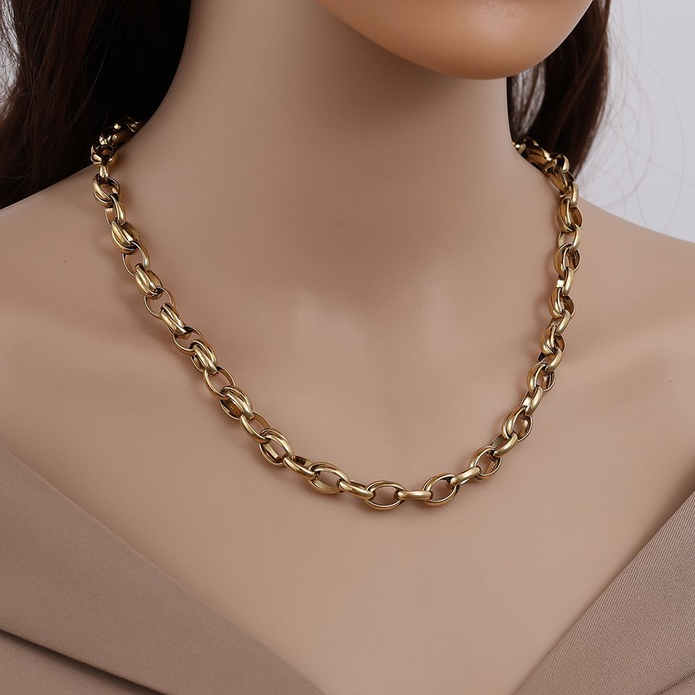 vikas fav statement gliederkette edelstahl | halskette