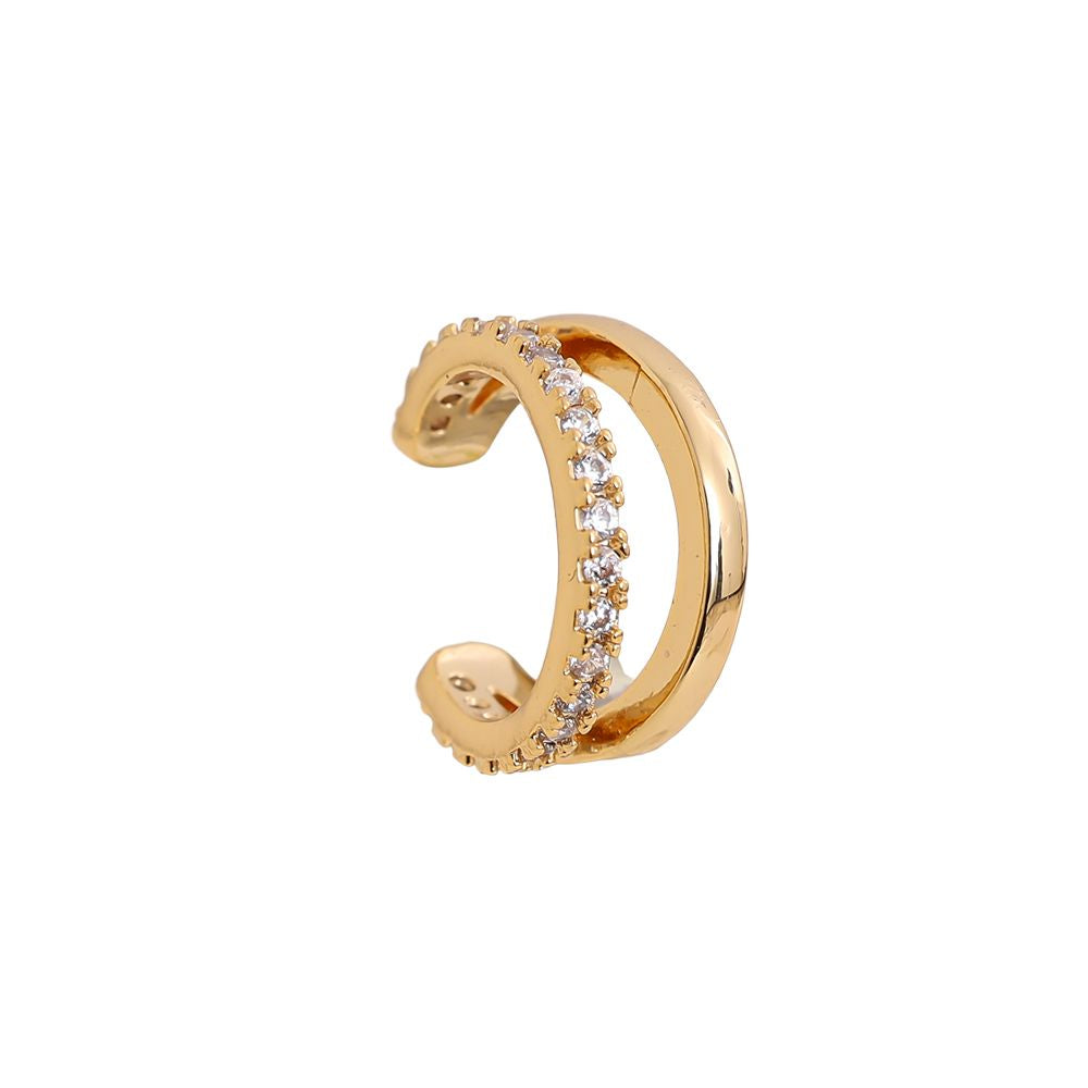 double clean glitter | earcuff