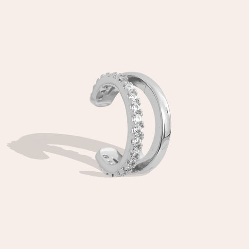 double clean glitter | earcuff