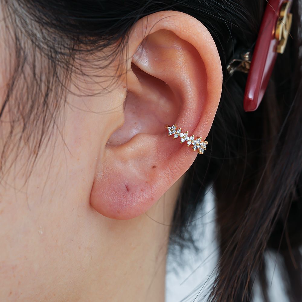image kleeblatt earcuff | gold