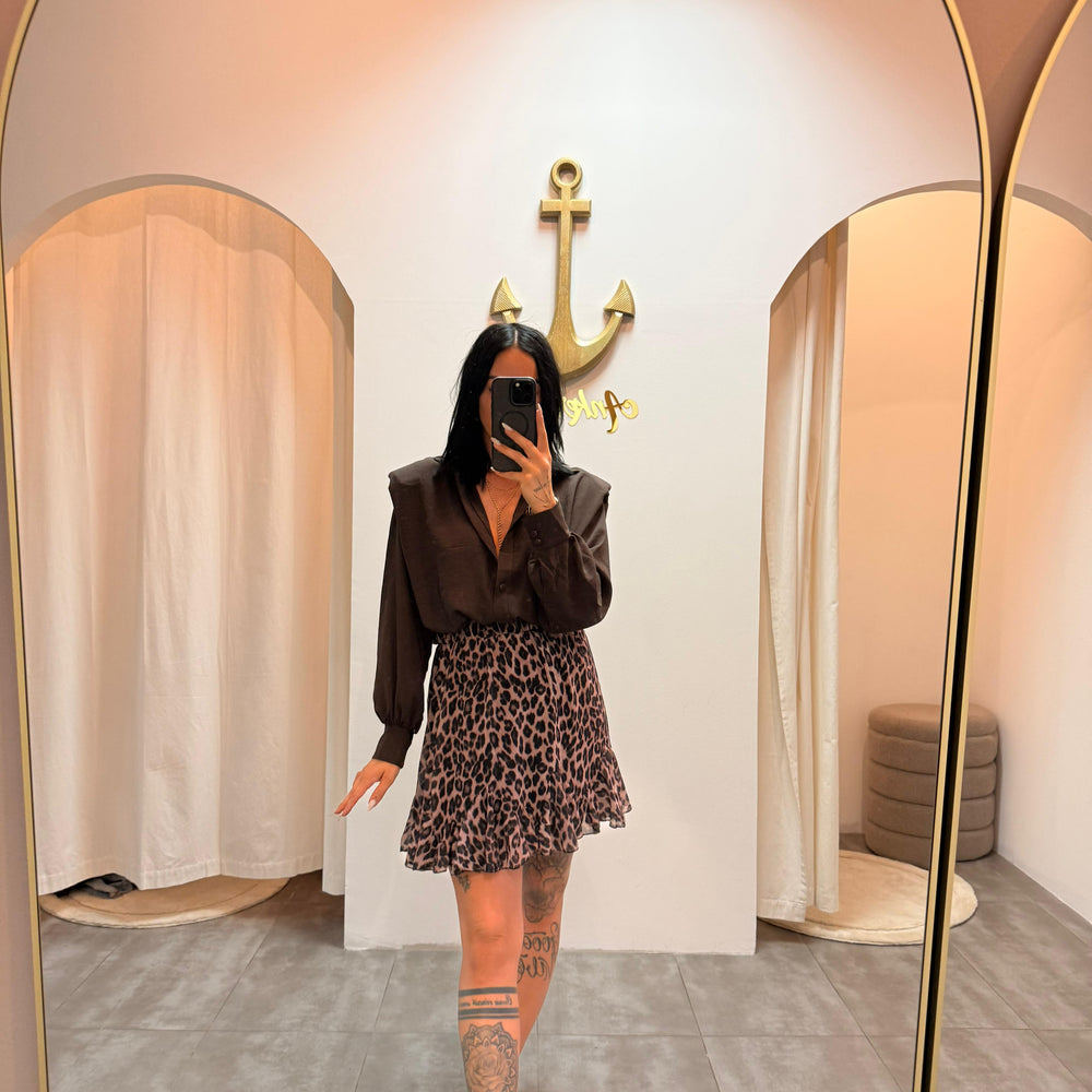 statement | blouse mocca