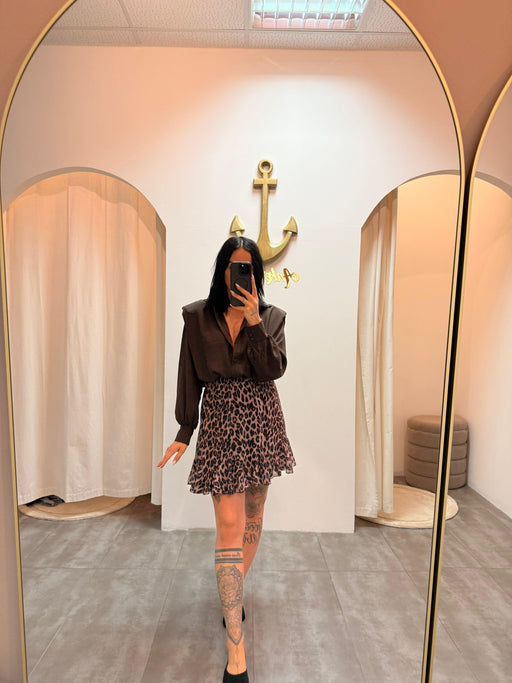statement | blouse mocca