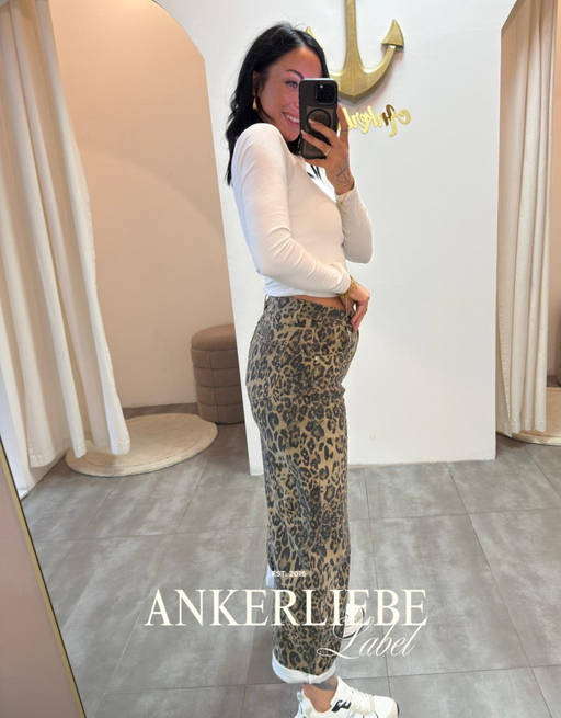 spring leo | soft denim balloon jean