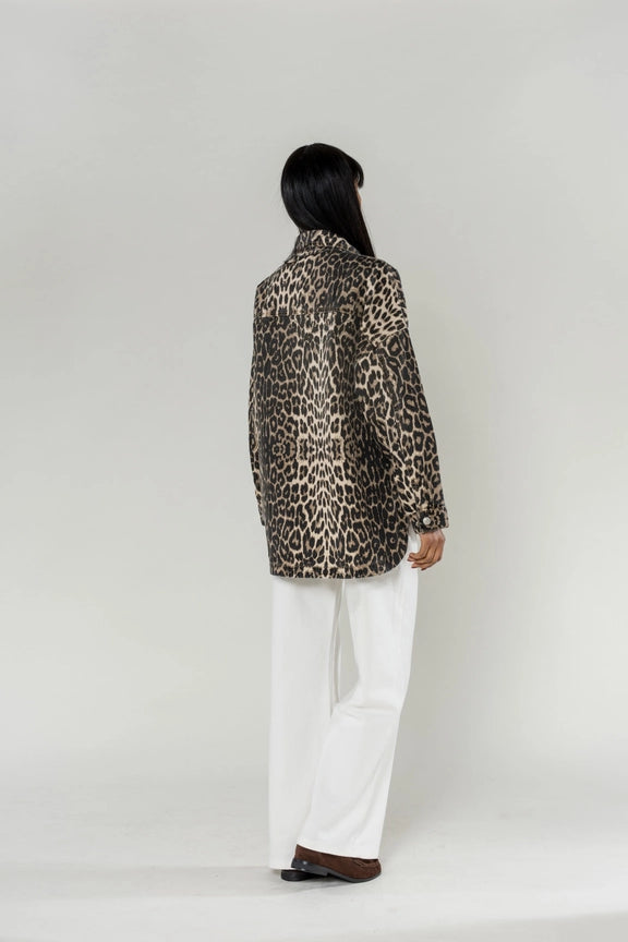 image oversized jeanshemd | leo