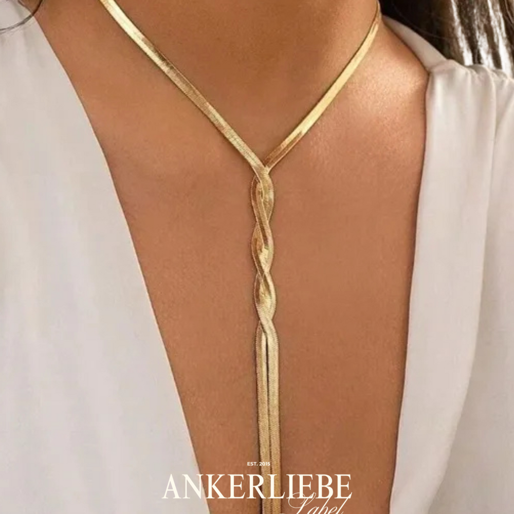 aurea twist | y-kette