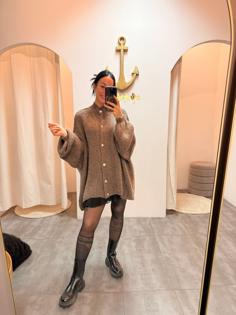 oversized amira | cardigan