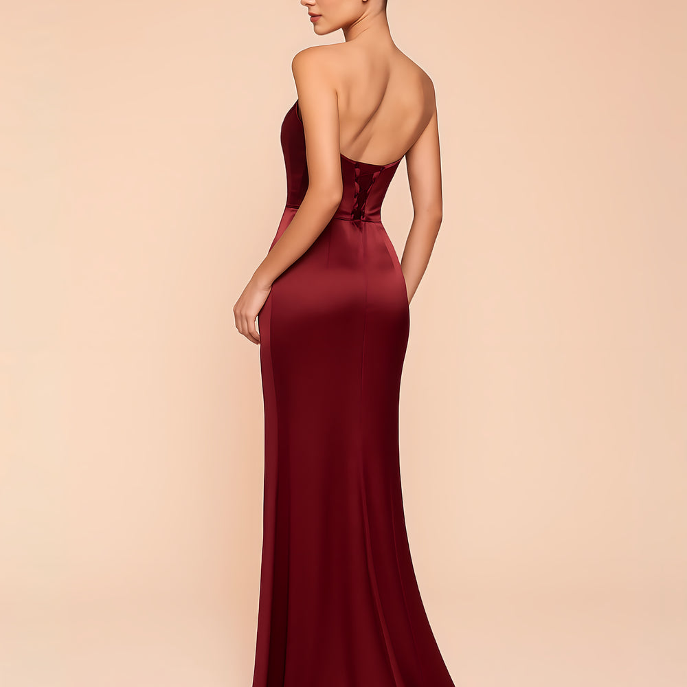 elmina | burgundy