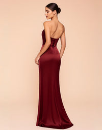 elmina | burgundy