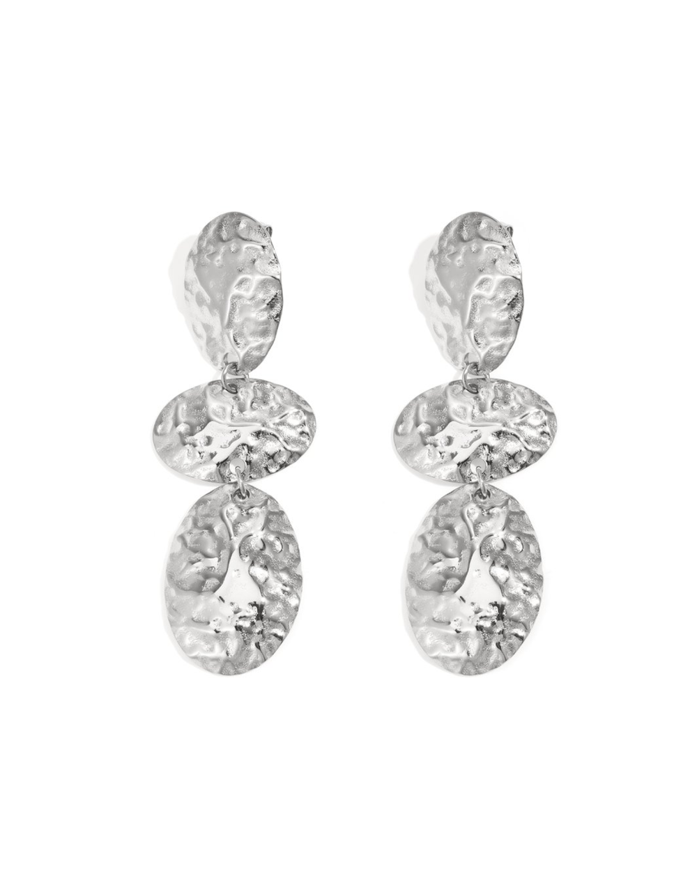 statement drop ohrringe | gold & silber