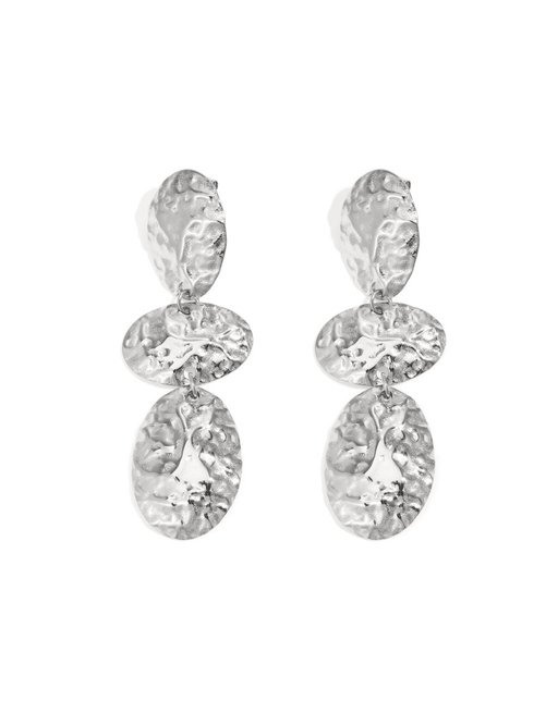 statement drop ohrringe | gold & silber