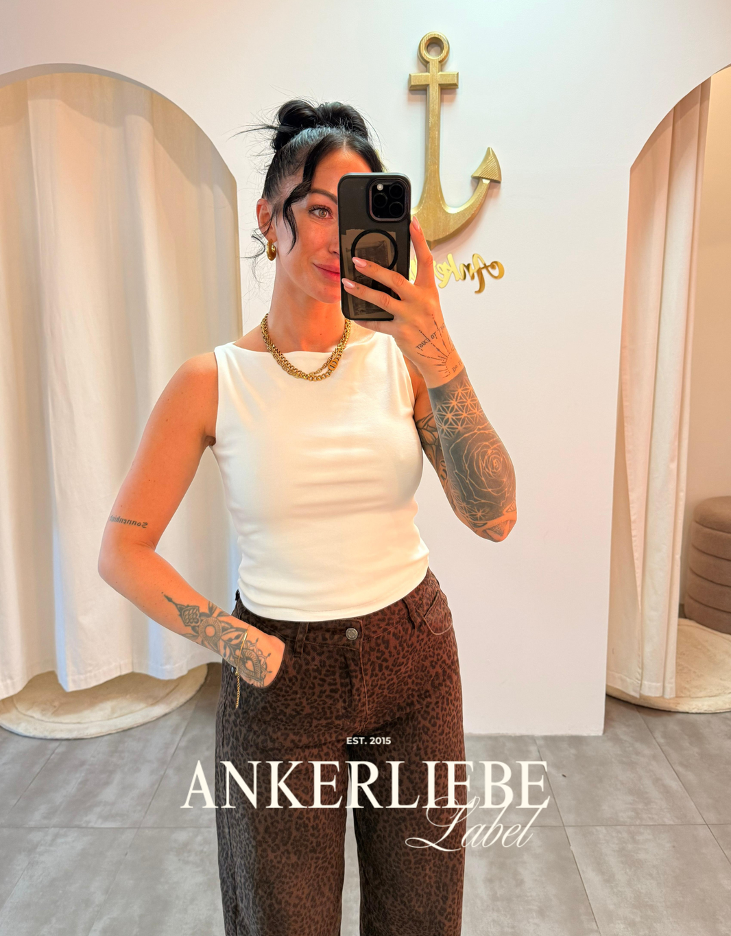 image nova crop top | off white