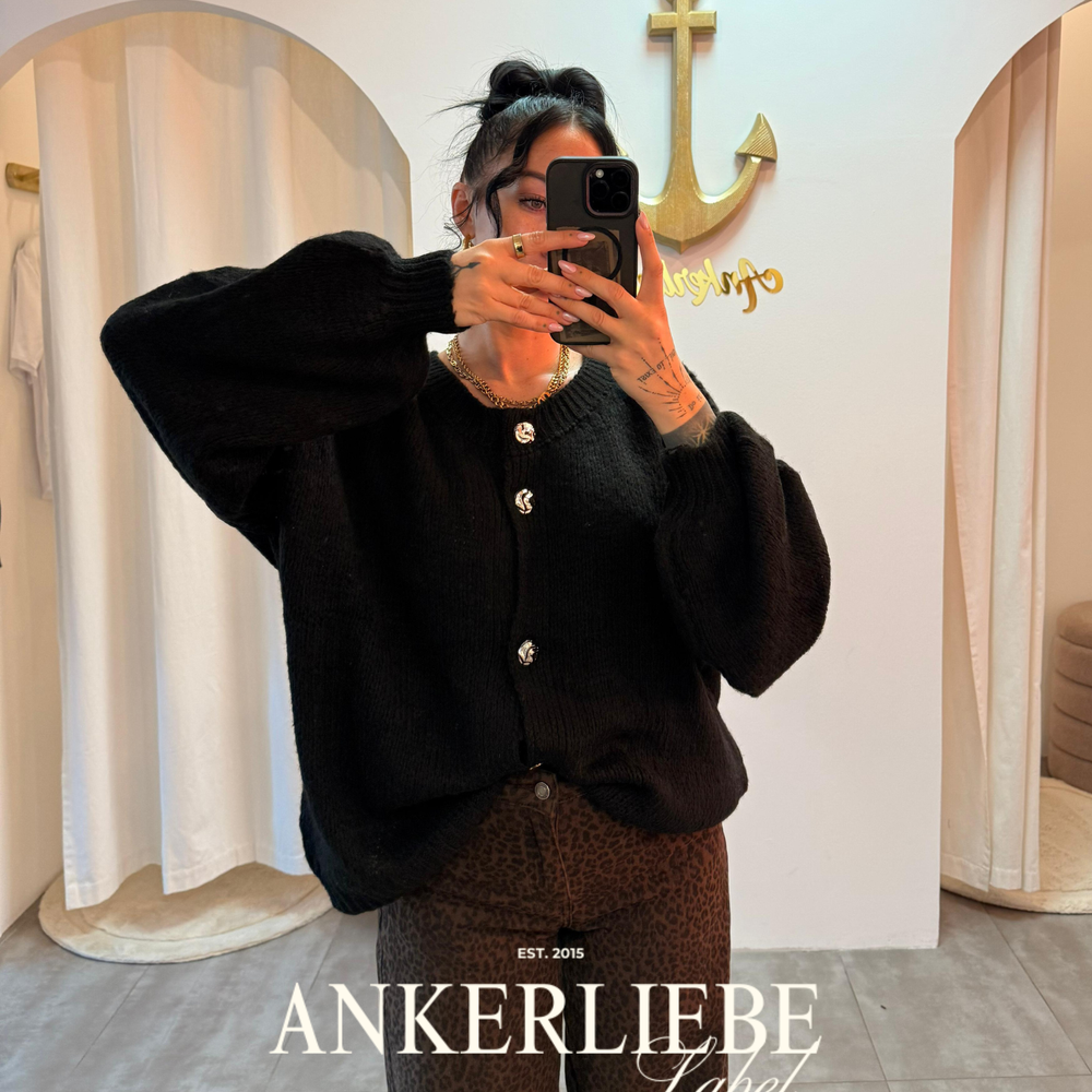sari black | cardigan