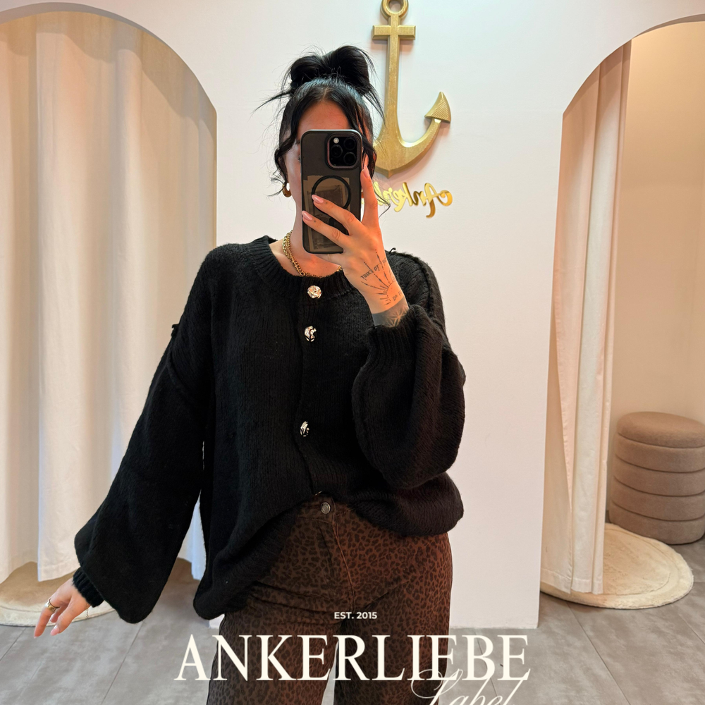 sari black | cardigan