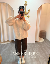 sari creme | cardigan