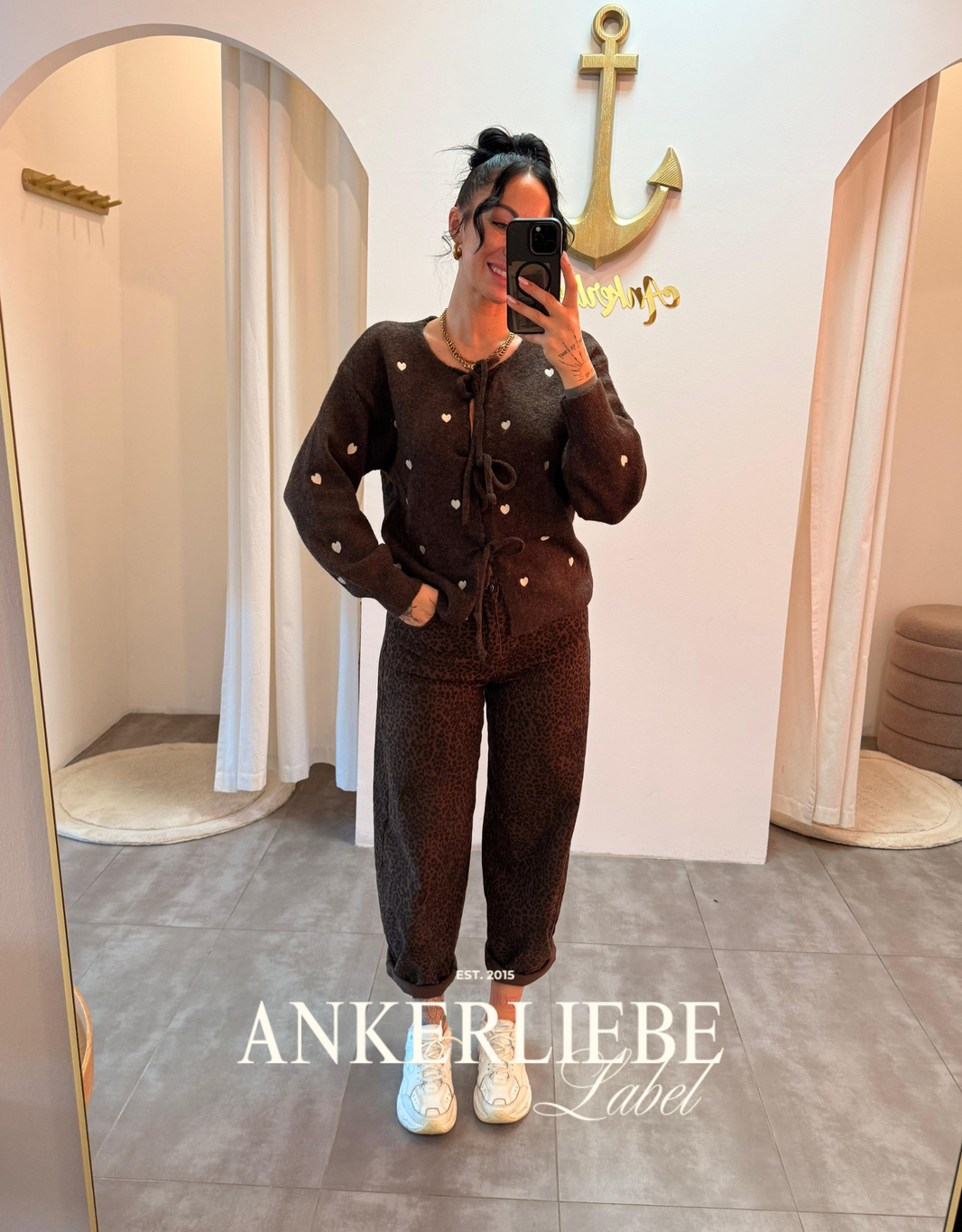 image amora | cardigan choco