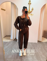 amora | cardigan choco