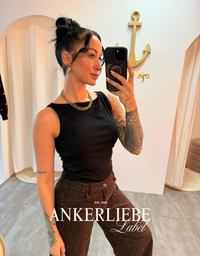 nova crop top | black