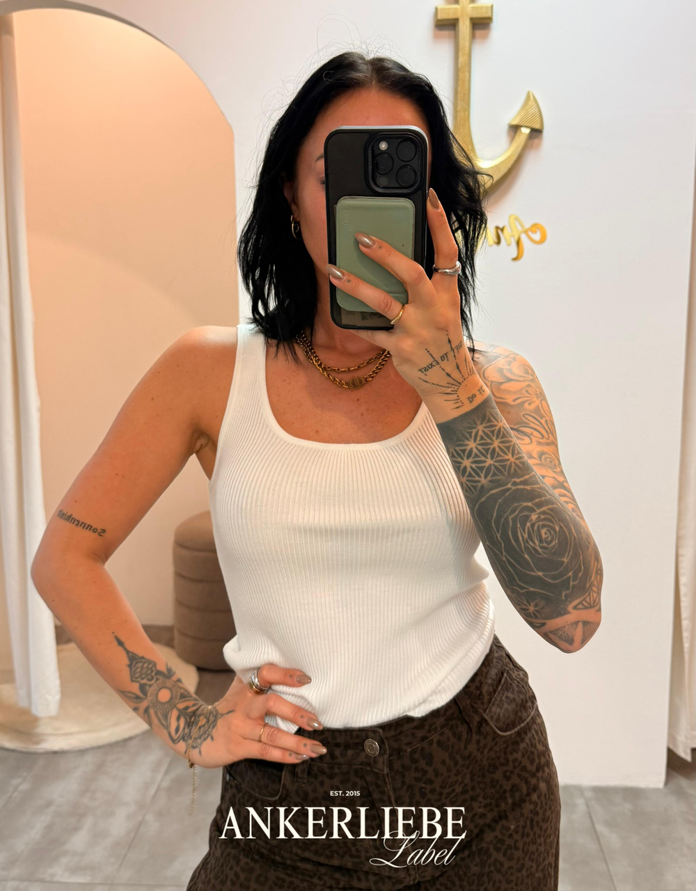 basic rib | tanktop in verschiedenen farben