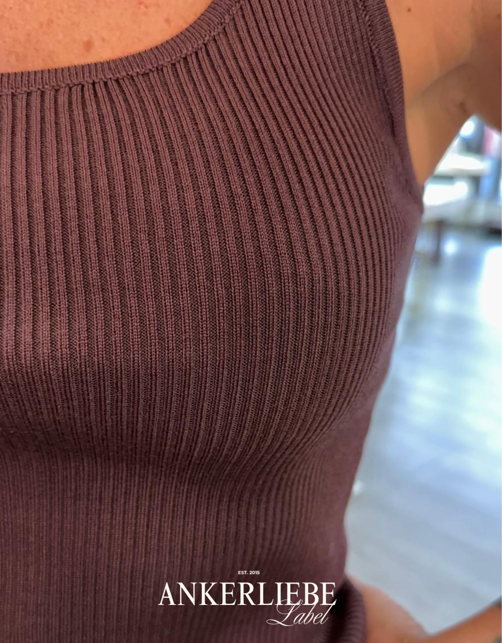 basic rib | tanktop in verschiedenen farben