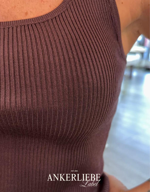basic rib | tanktop in verschiedenen farben