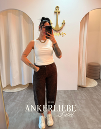 nova crop top | off white